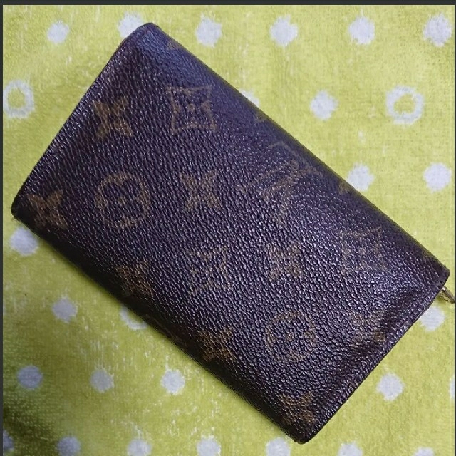 財布 LOUIS VUITTON ルイヴィトン 二つ折り財布 ポルト モネ