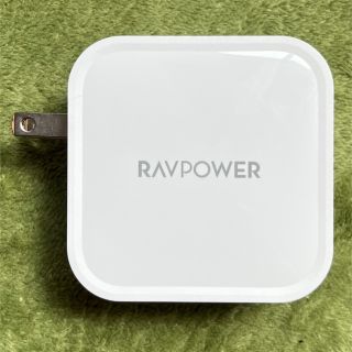 サンバレー(SUNVALLEY)のRAVPOWER 90W USB充電器 USB-PD対応 USB-C2ポート(バッテリー/充電器)