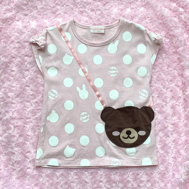 Shirley Temple(シャーリーテンプル)のシャーリーテンプル🎀Tシャツ　120 キッズ/ベビー/マタニティのキッズ服女の子用(90cm~)(Tシャツ/カットソー)の商品写真