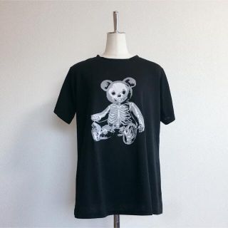 ファンキーフルーツ(FUNKY FRUIT)のスケルトンテディ 黒 Tシャツ 半袖 drug honey ドラッグハニー 地雷(Tシャツ(半袖/袖なし))