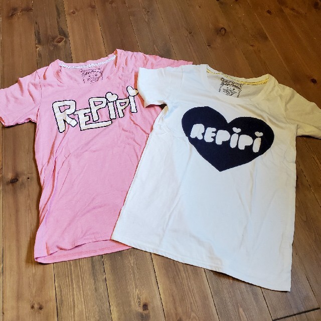 repipi armario(レピピアルマリオ)の☆　repipi armario　Tシャツ　2枚セット‼️　☆ レディースのトップス(Tシャツ(半袖/袖なし))の商品写真