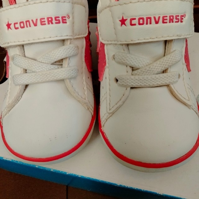 CONVERSE(コンバース)のconverse　12cm　ピンク キッズ/ベビー/マタニティのベビー靴/シューズ(~14cm)(スニーカー)の商品写真