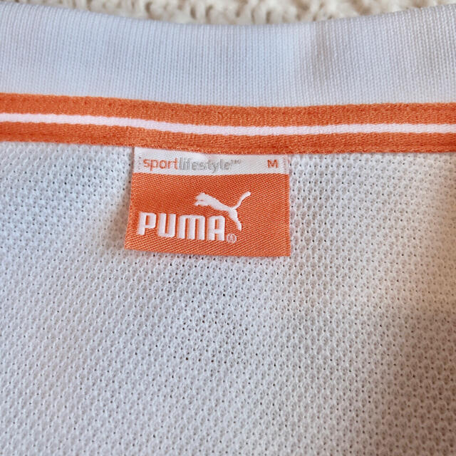 PUMA(プーマ)の【美品】PUMA ポロシャツ　レディース　Mサイズ　 スポーツ/アウトドアのゴルフ(ウエア)の商品写真