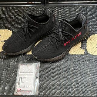 アディダス(adidas)のYEEZY BOOST350 V2 CORE BLACK / SOLAR RED(スニーカー)