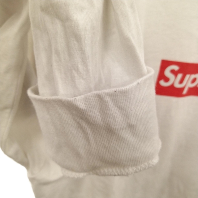 Supreme(シュプリーム)のSUPREME シュプリーム 20AW Box Logo L/S Tee ボックスロゴ長袖Tシャツ ロンT ロングスリーブ ホワイト メンズのトップス(Tシャツ/カットソー(七分/長袖))の商品写真