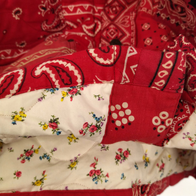 READY MADE レディメイド 20AW Quilting Bandana Burn Coat レディ