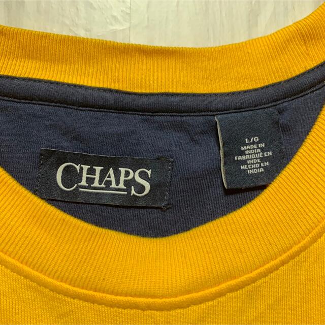 CHAPS(チャップス)のチャップスラルフローレンスウェットトレーナーワンポイントロゴ刺繍ロゴ メンズのトップス(スウェット)の商品写真