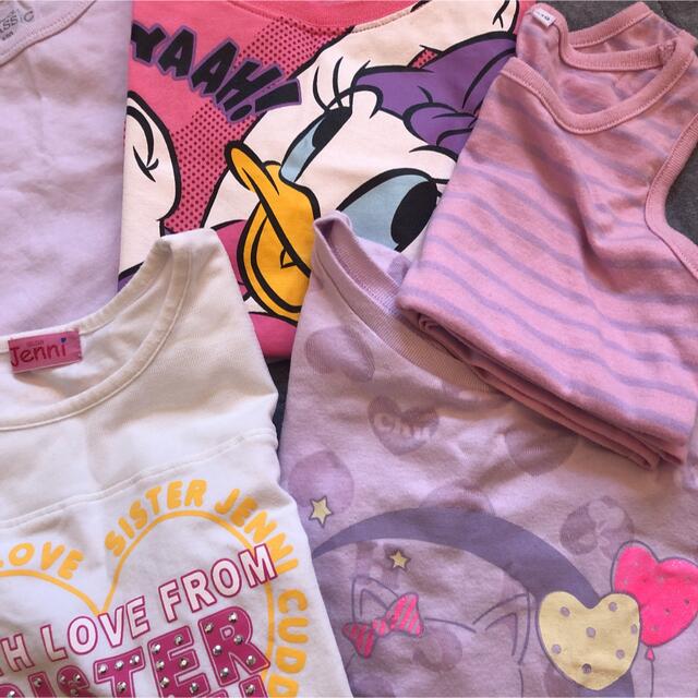 最終値下‼︎女の子 Tシャツ110〜120☆まとめ売り キッズ/ベビー/マタニティのキッズ服女の子用(90cm~)(Tシャツ/カットソー)の商品写真