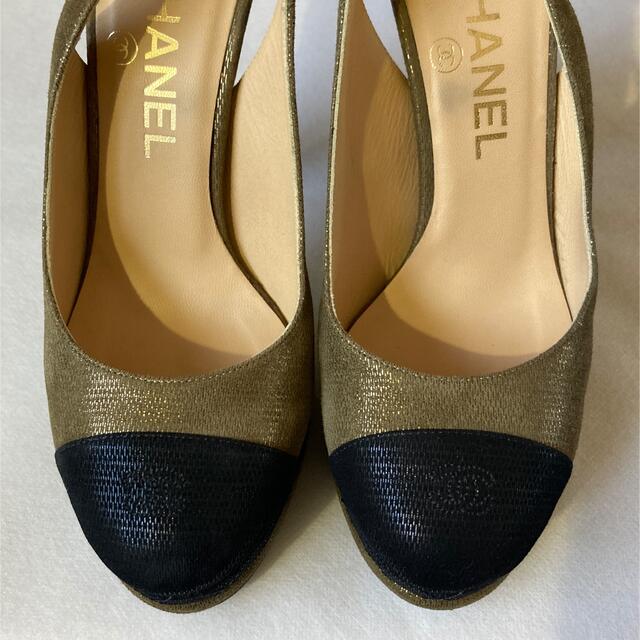 CHANEL(シャネル)の美品 シャネル パンプス  レディースの靴/シューズ(ハイヒール/パンプス)の商品写真