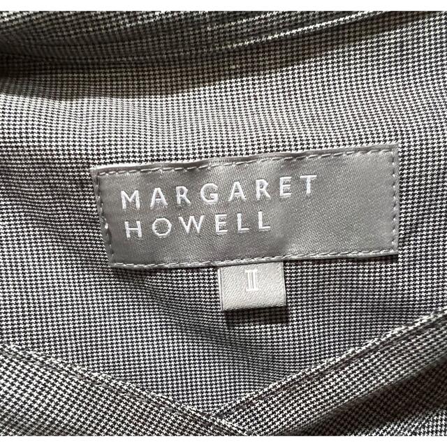 MARGARET HOWELL(マーガレットハウエル)のMARGARET HOWELL マーガレットハウエル　シャツワンピース レディースのワンピース(ひざ丈ワンピース)の商品写真