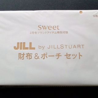 ジルバイジルスチュアート(JILL by JILLSTUART)のsweet 2月号 JILL STUART 財布＆ポーチセット(財布)