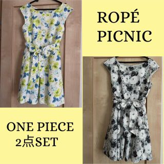 ロペピクニック(Rope' Picnic)のROPÉ PICNIC ワンピース  2点セット(ひざ丈ワンピース)