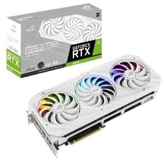 エイスース(ASUS)の【新品未使用レシート有】ASUS ROG-STRIX-RTX3070-O8G(PCパーツ)