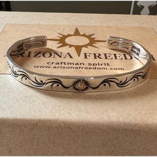 アリゾナフリーダム(ARIZONA FREEDOM)のアリゾナフリーダム　太陽神　唐草入　バングル(バングル/リストバンド)