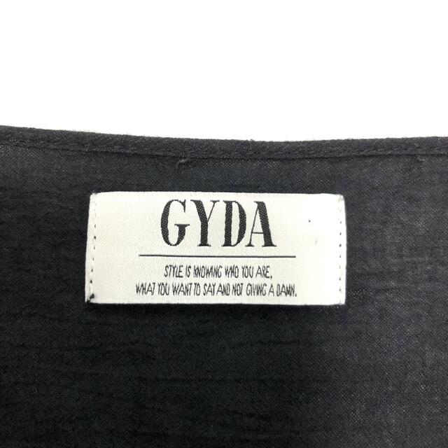 GYDA(ジェイダ)のGYDA ロングワンピース　黒 レディースのワンピース(ロングワンピース/マキシワンピース)の商品写真