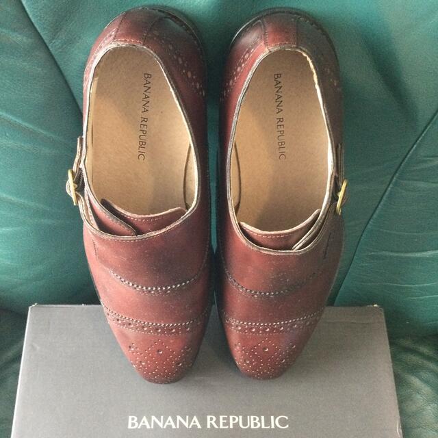 Banana Republic(バナナリパブリック)の新品　バナナパブリックのモンクストラップシューズ メンズの靴/シューズ(ドレス/ビジネス)の商品写真