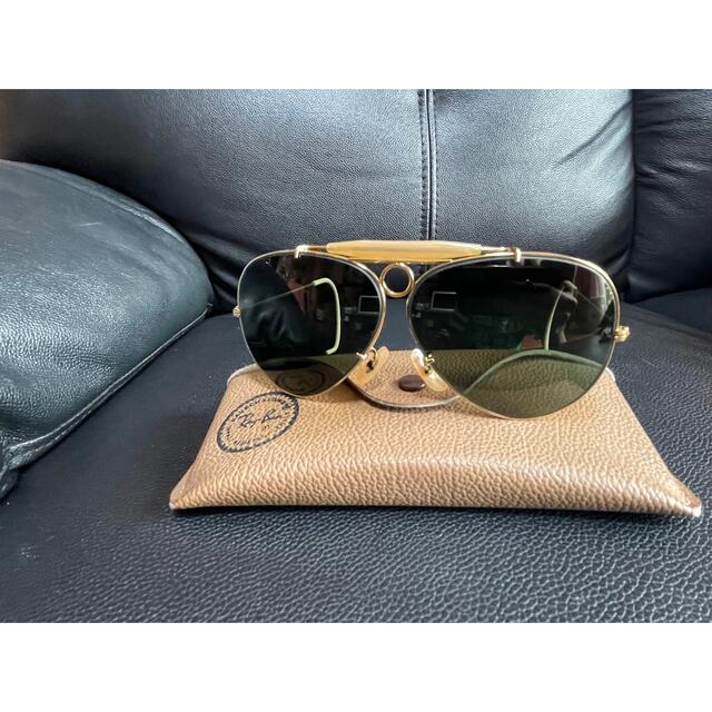 rayban b\u0026l USA レイバン ゴールド　眼鏡　サングラス