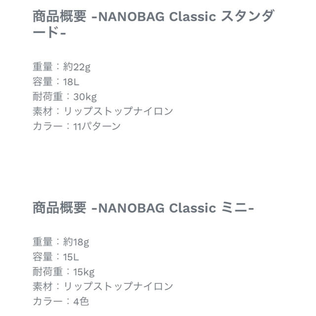 ナノバッグ　NANOBAG カモフラージュ　エコバッグ レディースのバッグ(エコバッグ)の商品写真