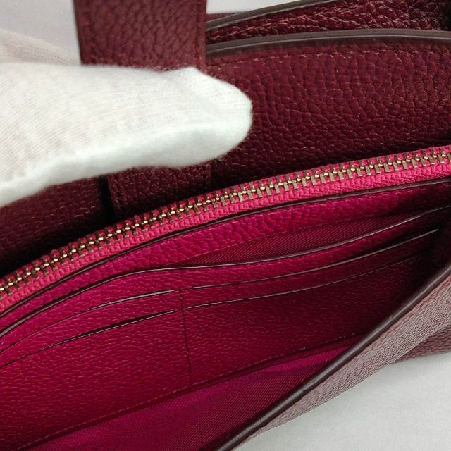 COACH(コーチ)の極美品✨COACH ポップアップ メッセンジャー ショルダーバッグ ワインレッド レディースのバッグ(ショルダーバッグ)の商品写真