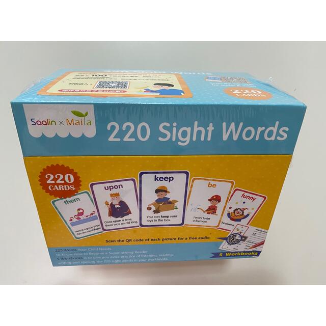 Sight words flash card サイトワーズ フラシュカード 新品