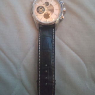 ハミルトン(Hamilton)のハミルトンの時計についてる純正の革のベルトの部分です(レザーベルト)