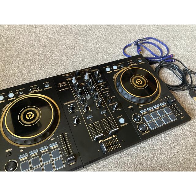 Pioneer DDJ-400 GOLDコントローラー 品揃え豊富で 7260円引き www