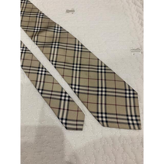 BURBERRY(バーバリー)のBURBERRY LONDON ノバチェック柄 ネクタイ シルク100% 日本製 メンズのファッション小物(ネクタイ)の商品写真