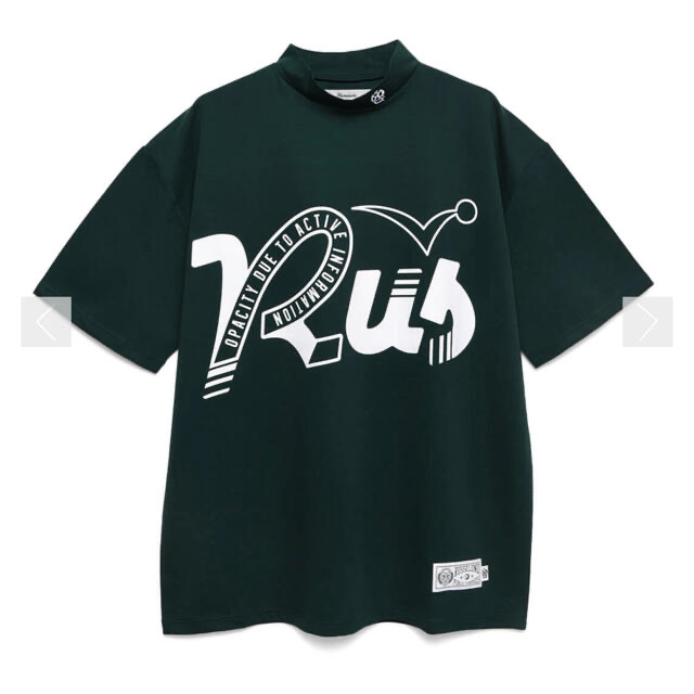 即完売大人気★RUS BOX HIGHNECK TEE ラッセルノ　モックネック