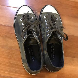 バーバリーブラックレーベル(BURBERRY BLACK LABEL)のBurberry converse スニーカー(スニーカー)