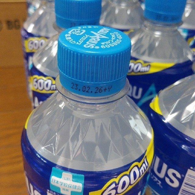 コカ・コーラ(コカコーラ)のアクエリアス 600ml 24本 食品/飲料/酒の飲料(ソフトドリンク)の商品写真