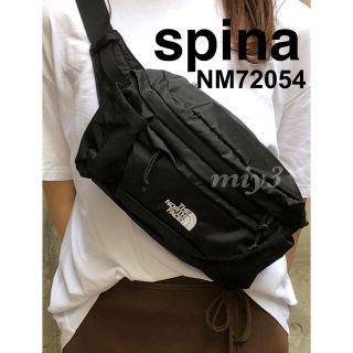 ザノースフェイス(THE NORTH FACE)のブラック★ スピナ ★ ノースフェイス ☆ウエストポーチ NM72054(ボディーバッグ)