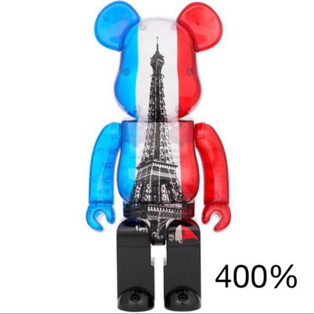 BE@RBRICK(ベアブリック)のEIFFEL TOWER Tricolor Ver. BE@RBRICK  ハンドメイドのおもちゃ(フィギュア)の商品写真