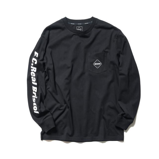 F.C.R.B.(エフシーアールビー)の新品 L/S TEAM POCKET TEE XLサイズ 22-23AW メンズのトップス(Tシャツ/カットソー(七分/長袖))の商品写真