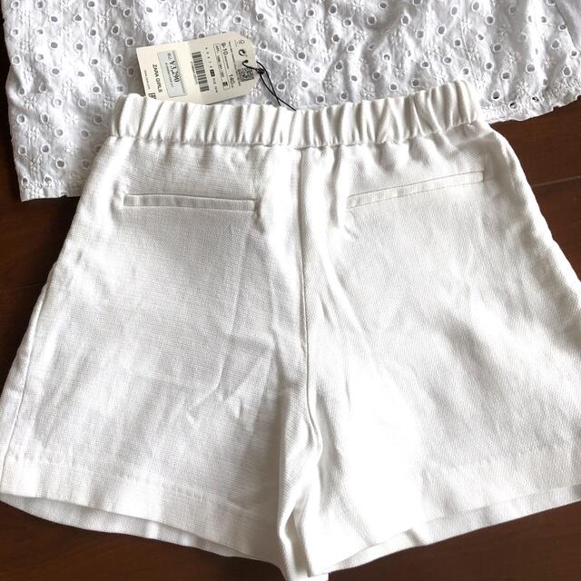 ZARA KIDS(ザラキッズ)の新品札付きZARA ザラ　ショートパンツ　140 キッズ/ベビー/マタニティのキッズ服女の子用(90cm~)(パンツ/スパッツ)の商品写真