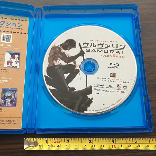 MARVEL(マーベル)のウルヴァリン　SAMURAI ブルーレイ エンタメ/ホビーのDVD/ブルーレイ(外国映画)の商品写真