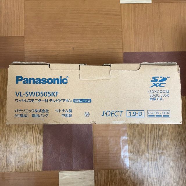 Panasonic パナソニック 外でもドアホン VL-SWD505KF