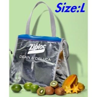 ディーンアンドデルーカ(DEAN & DELUCA)の送料込 Ziploc DEAN&DELUCA BEAMS クーラーバッグ L(エコバッグ)