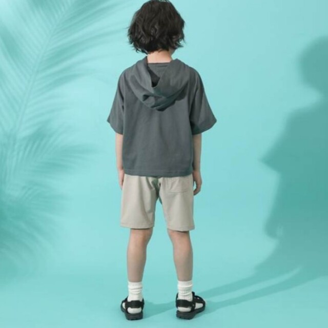 BOBSON(ボブソン)のBOBSON　ボブソン　フーディ　カットソー　Tシャツ　80　キッズベビー子供服 キッズ/ベビー/マタニティのベビー服(~85cm)(Ｔシャツ)の商品写真