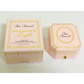 トゥフェイス(Too Faced)の美品【トゥーフェイスド】人気のハイライト☆ ダイヤモンドライト(フェイスカラー)