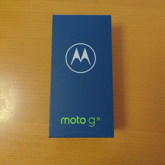 スマートフォン本体【新品・未開封】モトローラmoto g31 ミネラルグレイSIMフリー