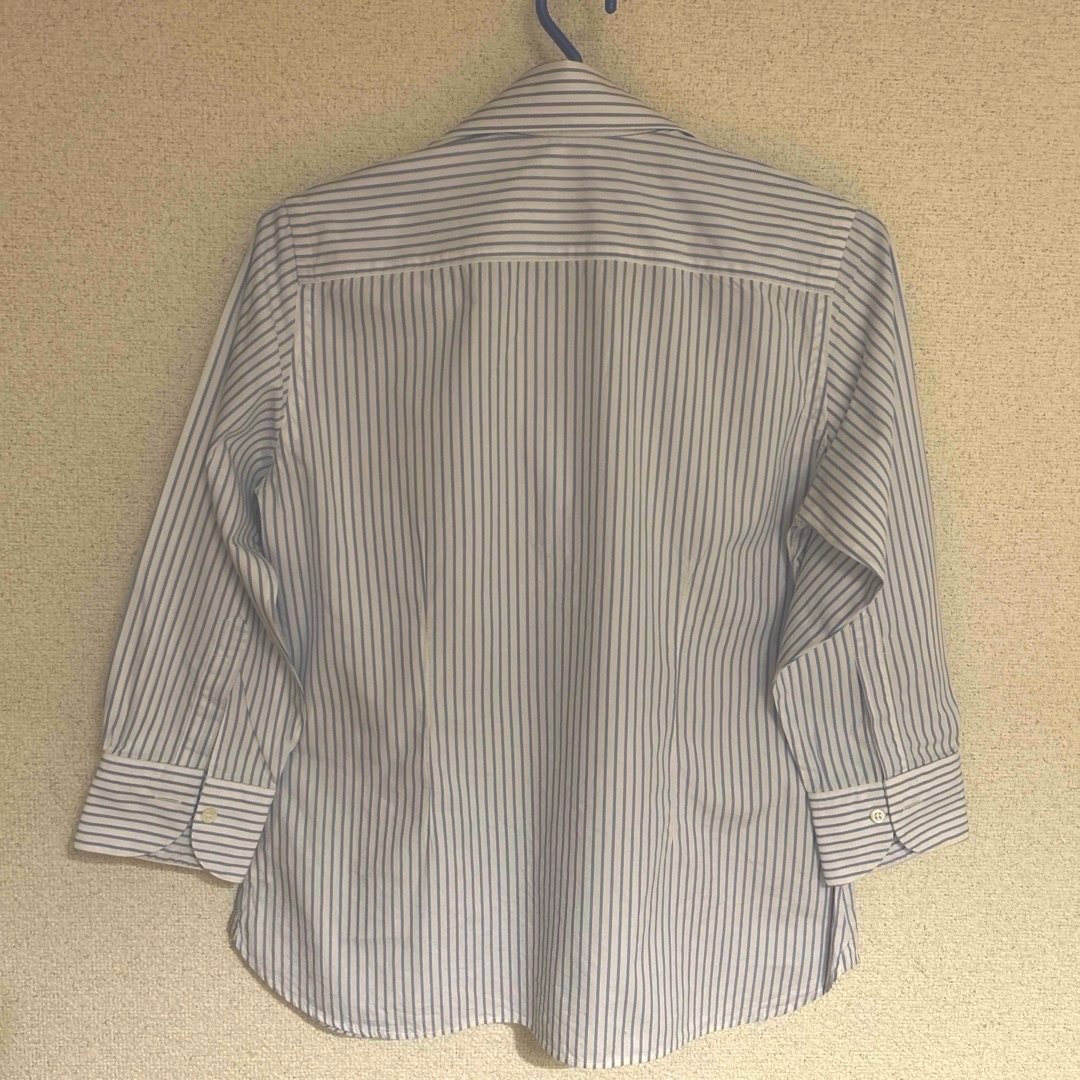 ORIAN(オリアン)のオリアン  ORIAN  7分袖シャツ  ストライプ柄 イタリア製 レディースのトップス(シャツ/ブラウス(長袖/七分))の商品写真