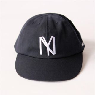 カムズアンドゴーズ(COMESANDGOES)のCOMESANDGOES 22aw Yankees Cap Navy ネイビー(キャップ)