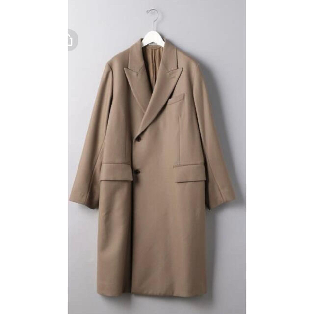 【19AW】LIGHT MELTON DOUBLE-BREASTED COAT