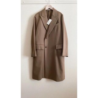 オーラリー(AURALEE)の【19AW】LIGHT MELTON DOUBLE-BREASTED COAT(チェスターコート)