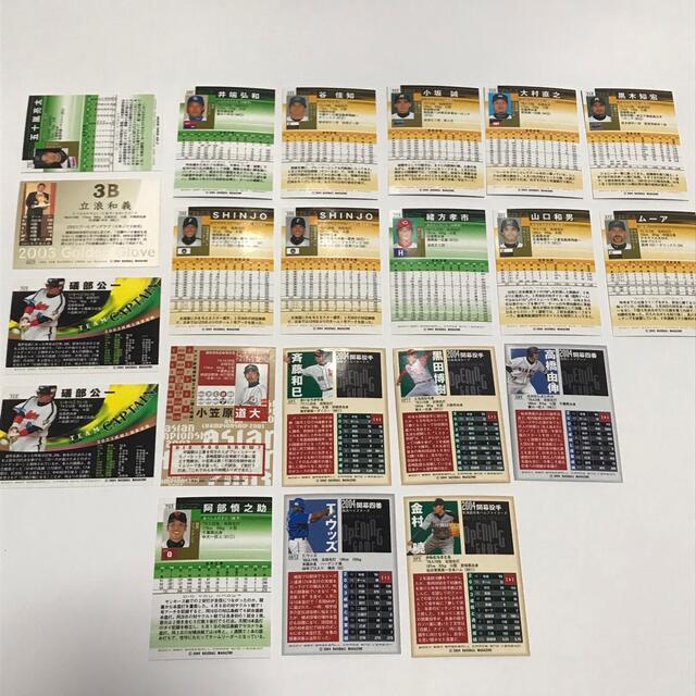 プロ野球カード トレーディングカード 21枚 エンタメ/ホビーのタレントグッズ(スポーツ選手)の商品写真
