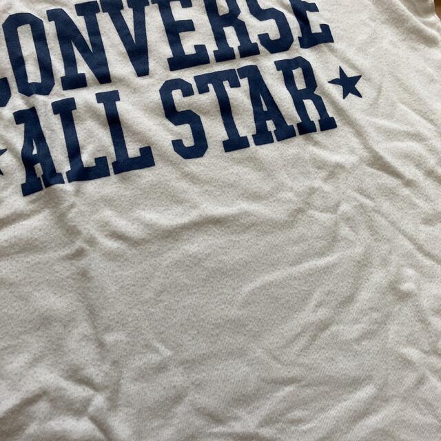 CONVERSE(コンバース)のTシャツ コンバース 白 半袖 140 キッズ/ベビー/マタニティのキッズ服男の子用(90cm~)(Tシャツ/カットソー)の商品写真