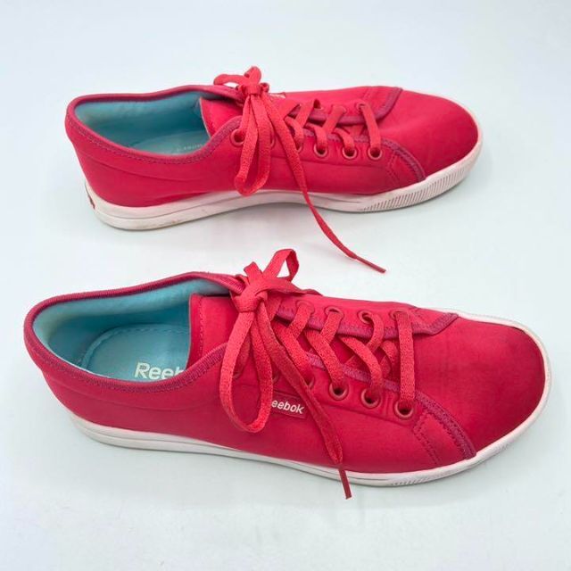Reebok(リーボック)の★美品★リーボック スニーカー 24 ピンク ロゴ レディース 靴 レディースの靴/シューズ(スニーカー)の商品写真