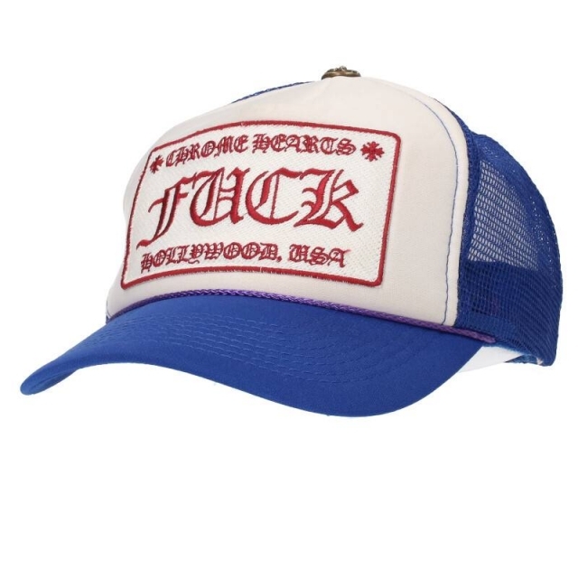 クロムハーツ TRUCKER CAP/トラッカーキャップ FUCKパッチクロスボール