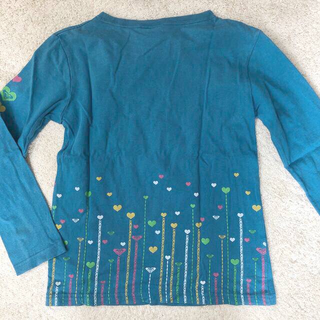 Roxy(ロキシー)のROXY ガールズ　長袖カットソー キッズ/ベビー/マタニティのキッズ服女の子用(90cm~)(Tシャツ/カットソー)の商品写真