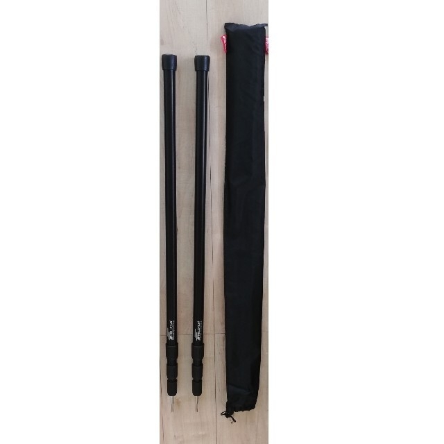 FIELDOOR(フィールドア)のキウイ様専用　フィールドア　アルミポール　2本×1セット スポーツ/アウトドアのアウトドア(テント/タープ)の商品写真